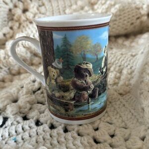 Boyds bear collection mugs on bear pond 🛍